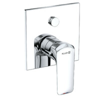 KLUDI AMEO falsík alatti kád/zuhanycsap, push & switch, króm