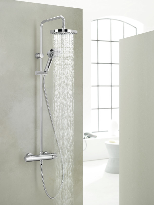 Kludi A-QA termosztátos Dual Shower System