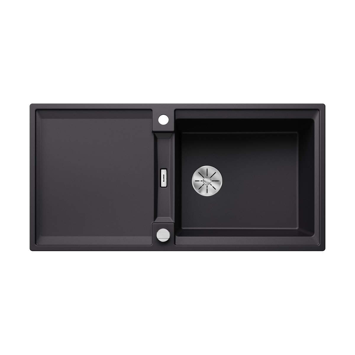 BLANCO ADIRA XL 6S-F Silgranit mosogatótálca fekete tart., excenterrel
