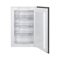 Smeg Munkalap alá építhető fagyasztó, Universal design, 54x87,3 cm, fordítható ajtó, fehér