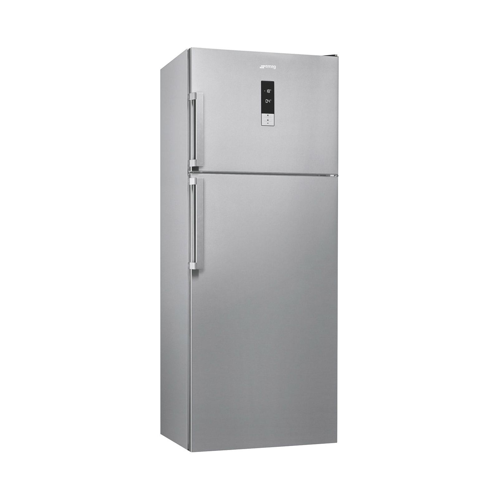 Smeg Szabadonálló hűtő és fagyasztó, Universal design, 70x183 cm, fordítható ajtó, inox
