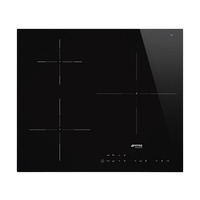SMEG indukciós főzőlap, Universal design, 60 cm, 3 főzőzóna, fekete üveg