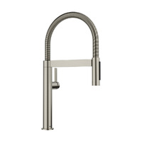 BLANCOCULINA-S II Mini csaptelep kihúzható fejjel, satin platinum, magasnyomású
