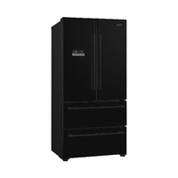 Smeg Szabadonálló hűtő és fagyasztó, Universal design, 84x182 cm, külső LED kijelző, fekete