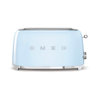 Smeg Kenyérpirító, 50-es évek retro design, 4 szeletes, világoskék