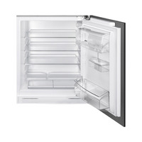 Smeg Munkalap alá építhető hűtő, Universal design, 60x82-87 cm, fordítható ajtó, fehér