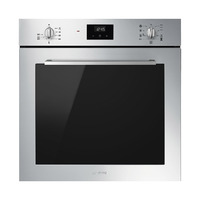 SMEG HŐLÉGKEVERÉSES SÜTŐ, Selezione design, 60 cm, ES LCD, inox