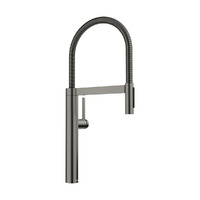BLANCOCULINA-S II csaptelep kihúzható fejjel, satin dark steel, magasnyomású