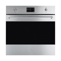 SMEG HŐLÉGKEVERÉSES SÜTŐ, Classica design, 90x47,5 cm, DS LCD, inox