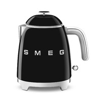 Smeg Mini vízforraló, 50-es évek retro design, fekete