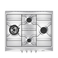 SMEG gáz főzőlap, Selezione design, 60 cm, 4 gázégő, inox