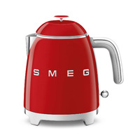 Smeg Mini vízforraló, 50-es évek retro design, piros