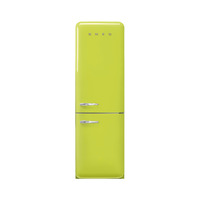 Smeg Kombinált hűtő és fagyasztó, retro design, 60,1x196,8 cm, jobbos, lime zöld