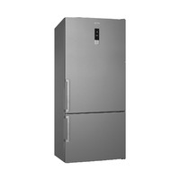 Smeg Szabadonálló hűtő és fagyasztó, Universal design, 84x182 cm, jobbos, inox