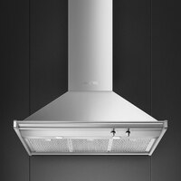 SMEG KÜRTŐS PÁRAELSZÍVÓ, Classica design, 90 cm, inox