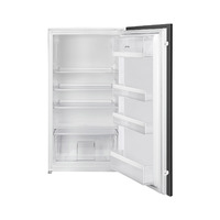 Smeg Munkalap alá építhető hűtő, Universal design, 54x102 cm, fordítható ajtó, fehér