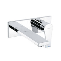 KLUDI ZENTA SL falsík alatti, kétlyukas fali mosdócsap vízsugár szabályzó nk, 180 mm, króm
