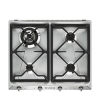 SMEG gáz főzőlap, Victoria design, 60 cm, 4 gázégő, inox