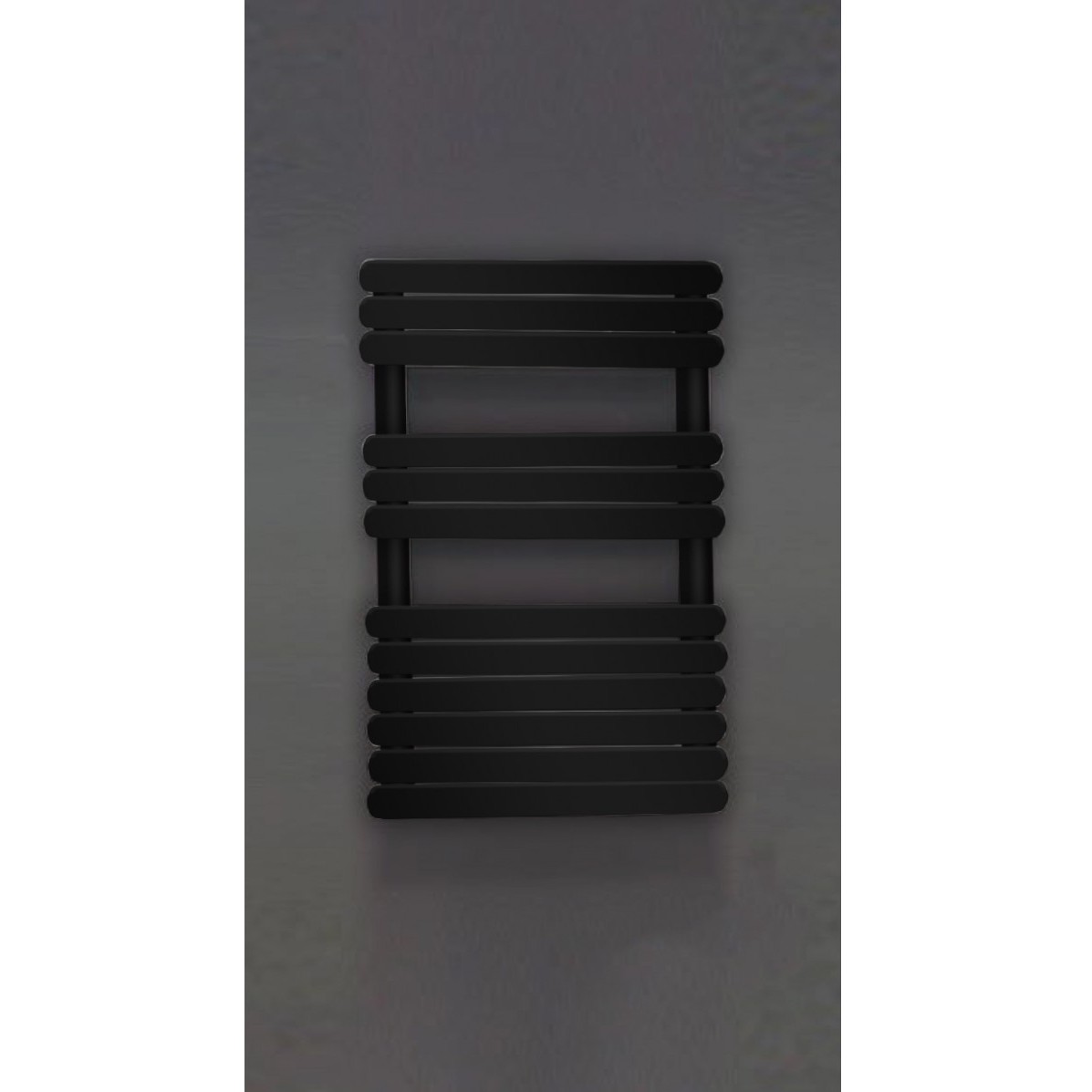 Arezzo Design Flat Black 80x50cm törölközőszárítós radiátor