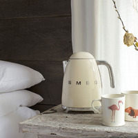 Smeg Vízforraló, 50-es évek retro design, bézs
