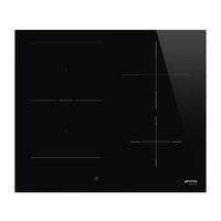 SMEG indukciós főzőlap, Universal design, 60 cm, 4 főzőzóna, 1 MultiZone híd zóna, fekete üveg