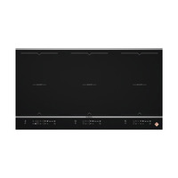 De Dietrich indukciós főzőlap, 90 cm, 6 Booster zóna, 3 horiZone funkció, fa vágódeszka, fekete/inox díszítő csík