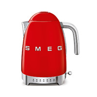 Smeg Vízforraló, állítható hőmérséklet, 50-es évek retro design, piros